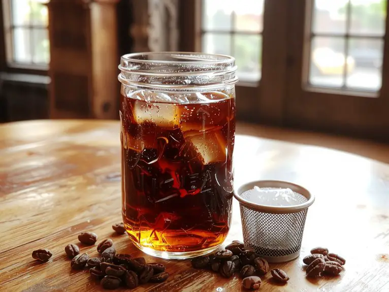 easy chilled coffee preparation