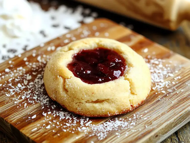 easy homemade thumbprint cookies