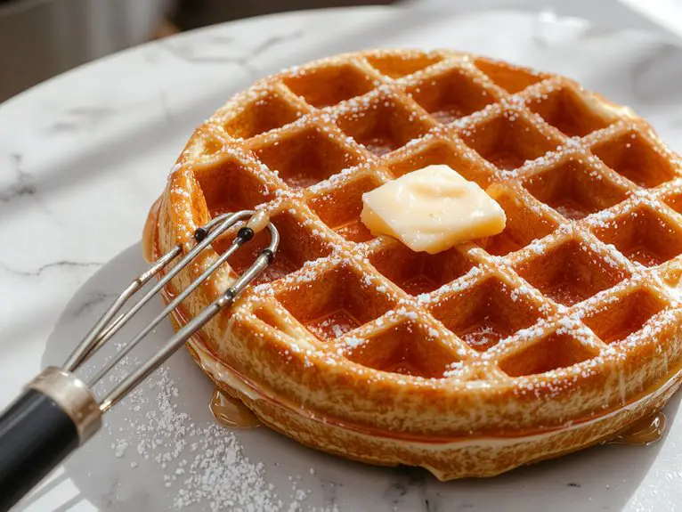 The Best Homemade Waffle Batter Recipe 2 egg whites stiff peaks