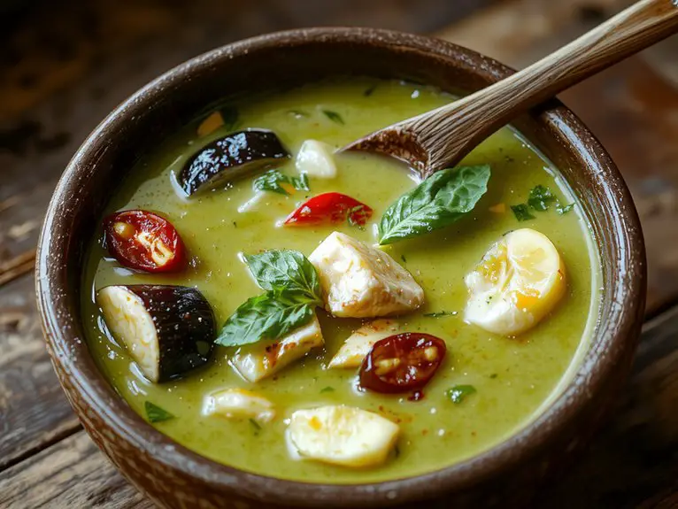 The Best Homemade Green Curry Recipe 2 enhance with fresh herbs