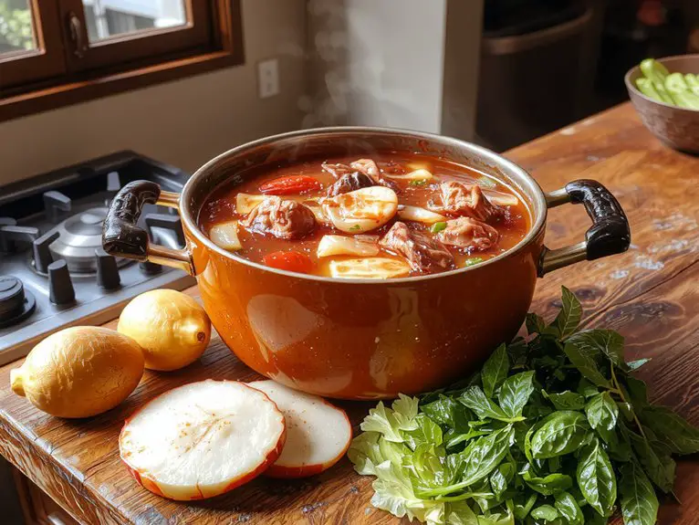 The Best Homemade Sinigang Recipe 2 final touches and serving