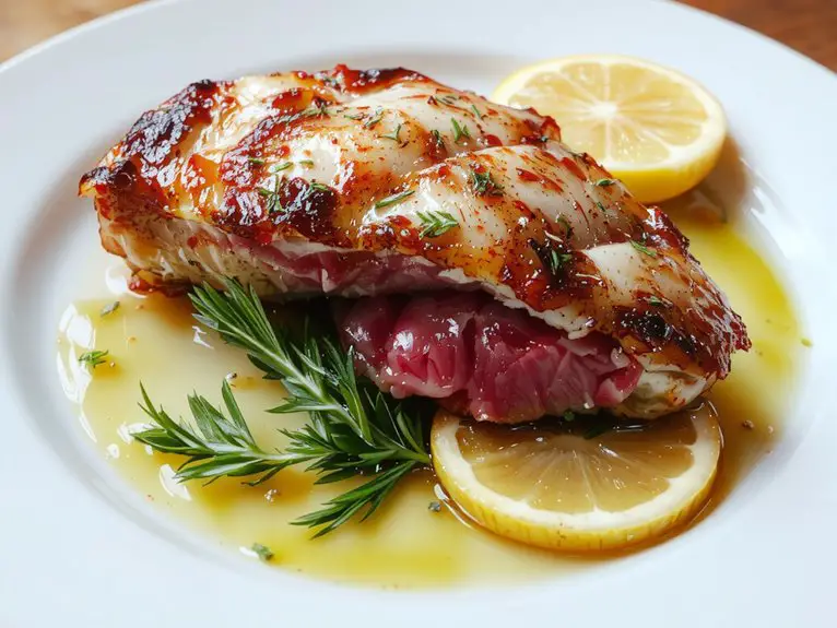 flavorful grilled seafood dish