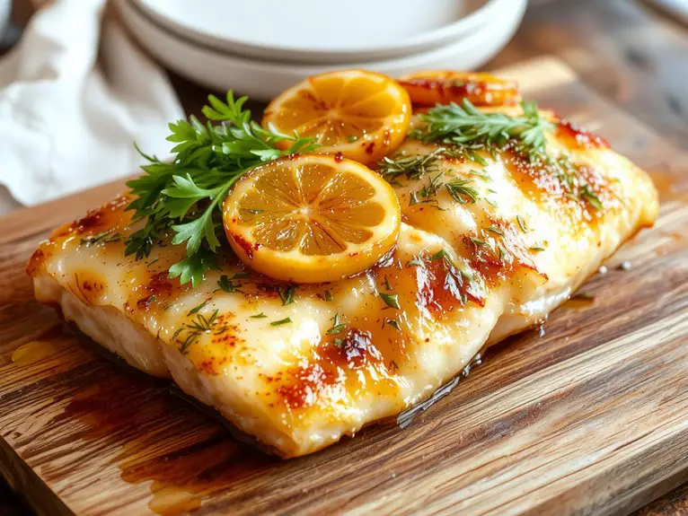 flavorful halibut cooking method