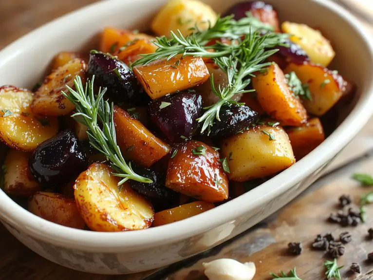 flavorful oven roasted vegetable medley
