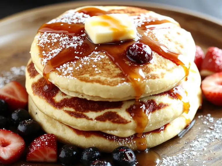 The Best Homemade Gluten Free Pancake Recipe 2 fluffy gluten free pancake perfection