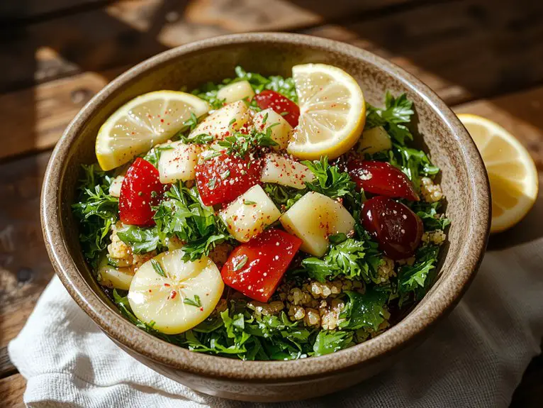 fresh herb salad recipe