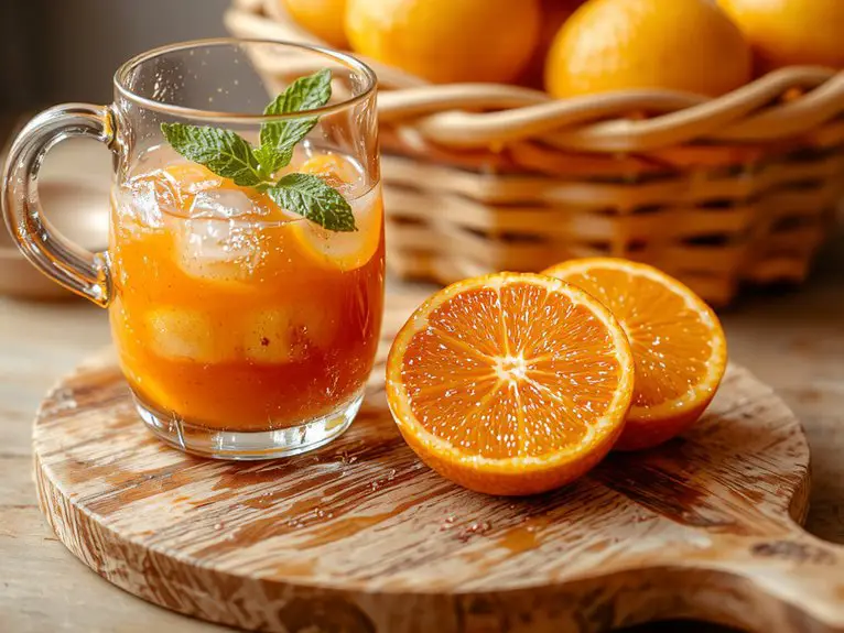 The Best Homemade Orange Crush Recipe 2 garnish and serve immediately