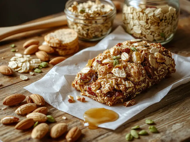 healthy homemade snack bars