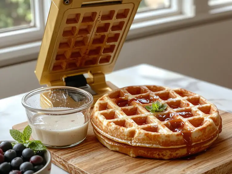 homemade waffle batter recipe