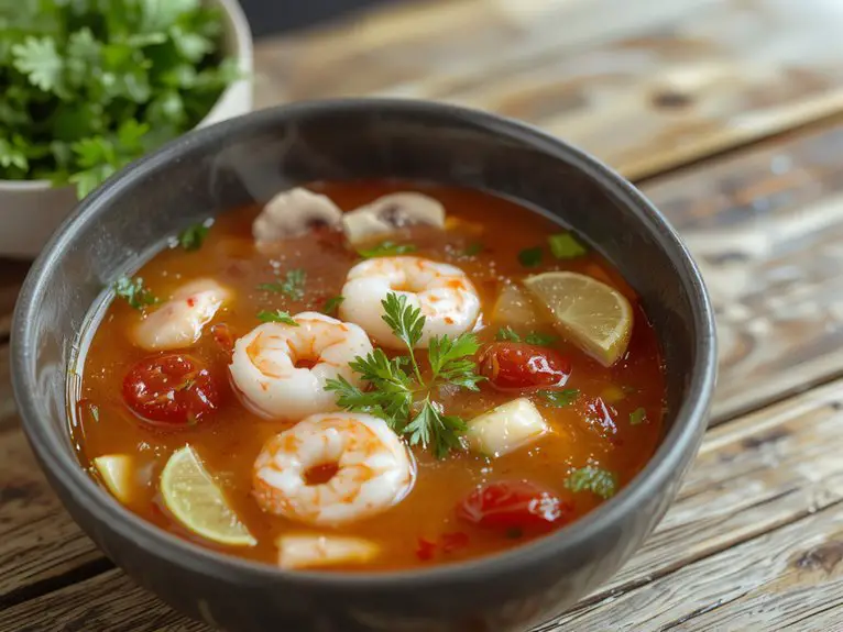 The Best Homemade Tom Yum Soup Recipe 2 hot soup with rice