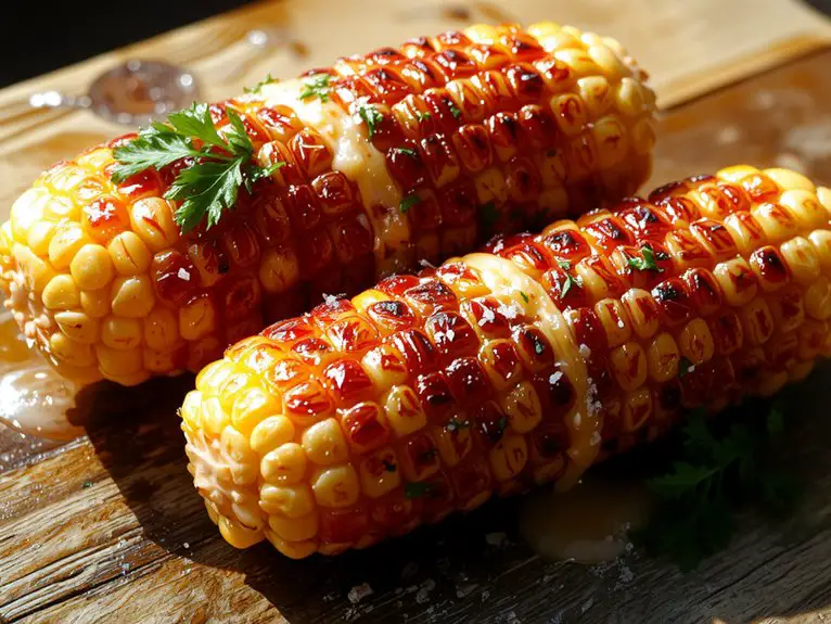 The Best Homemade Corn on the Cob Recipe 2 husk steamed grilled corn