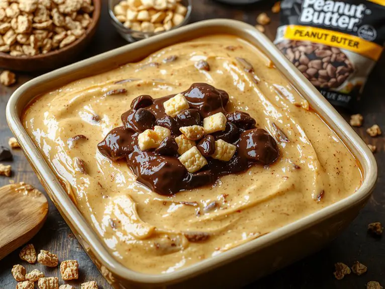 The Best Homemade Scotcheroos Recipe 2 melt spread chill slice