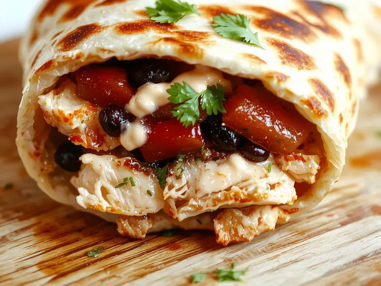 The Best Homemade Chicken Burrito Recipe 2 optional crisp up tip