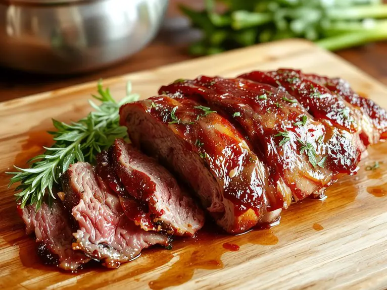 The Best Homemade Sirloin Tip Roast Recipe 2 sear roast rest slice