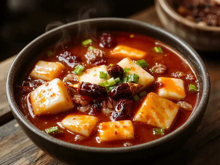 The Best Homemade Mapo Tofu Recipe 2 simmer tofu absorb flavors