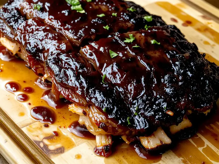 slow cooked tender beef