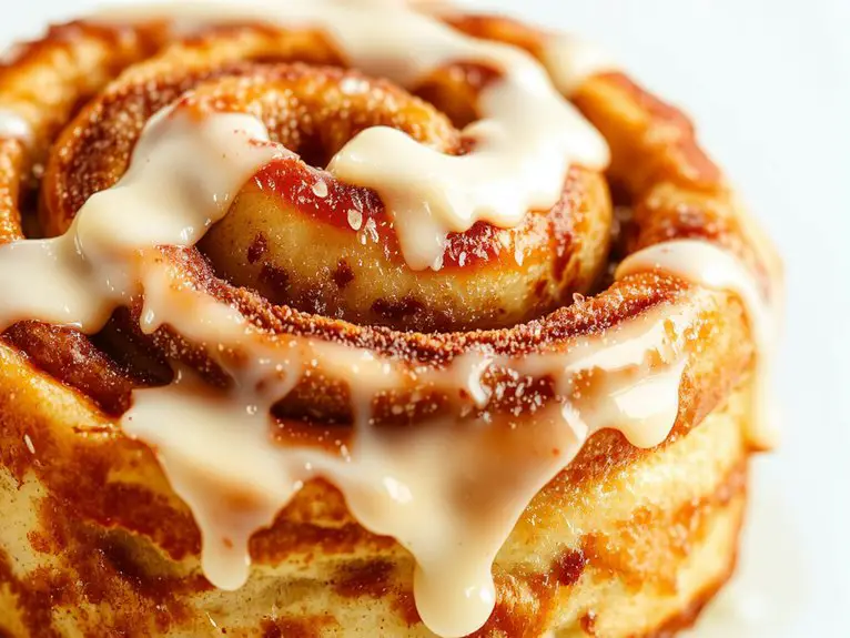 The Best Homemade Cinnamon Roll Icing Recipe 2 smooth creamy silky drizzle