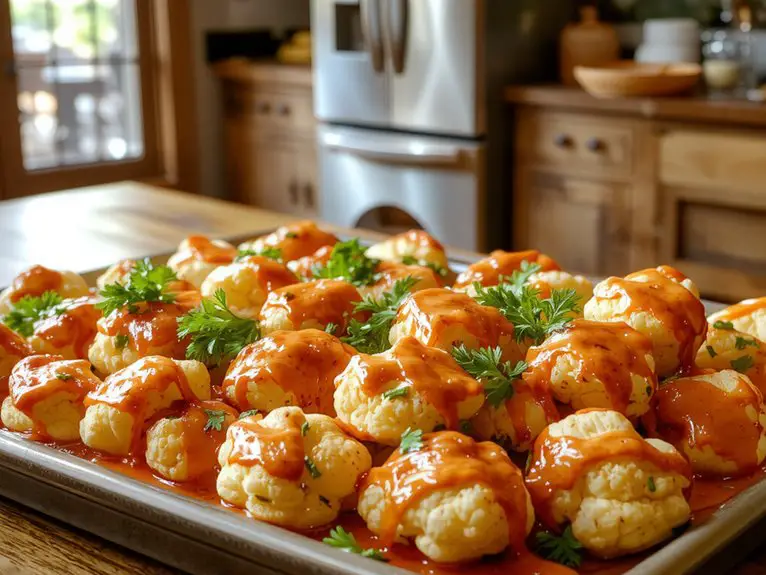 spicy vegetarian wing alternative