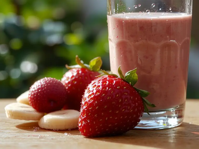 strawberry banana blend
