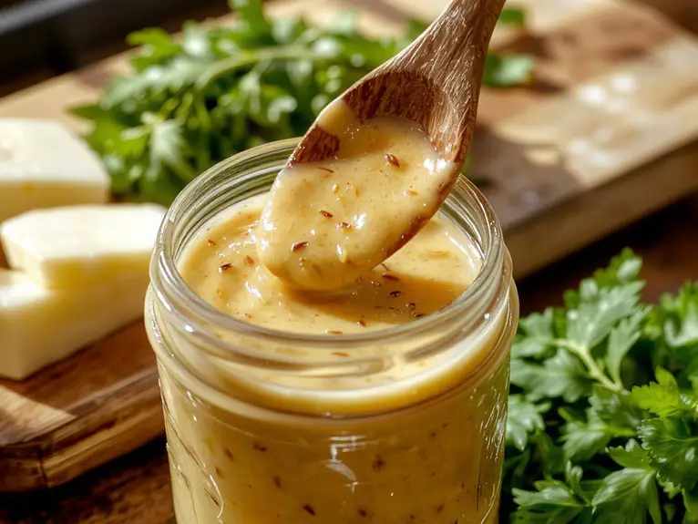 sweet tangy salad dressing