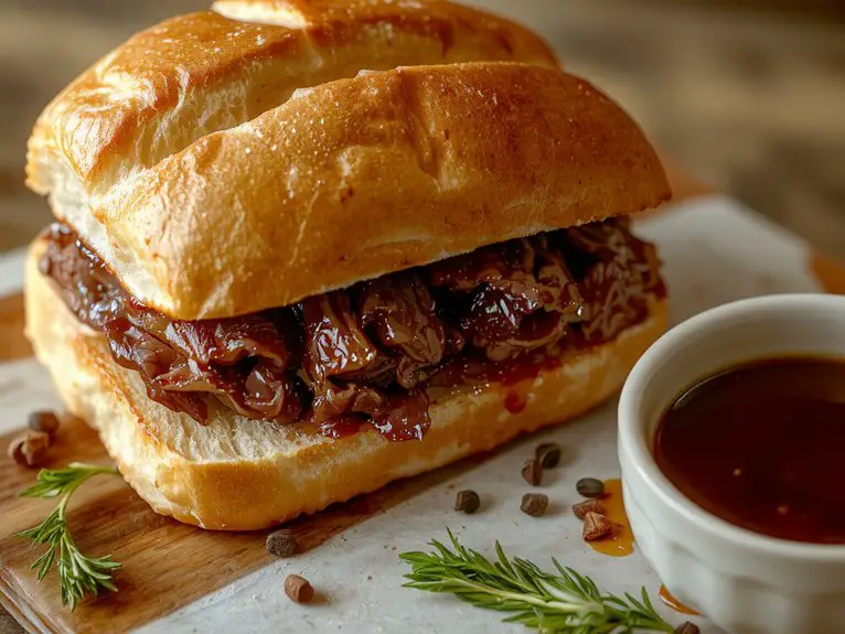 tasty beef sandwich recipe
