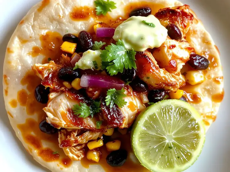 tasty chicken wrap recipe