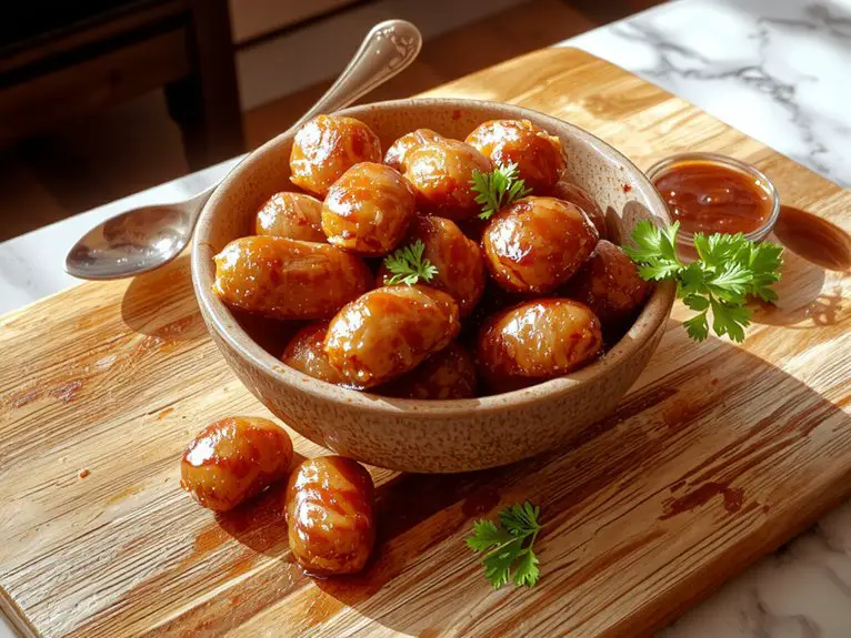 tasty mini sausage appetizers