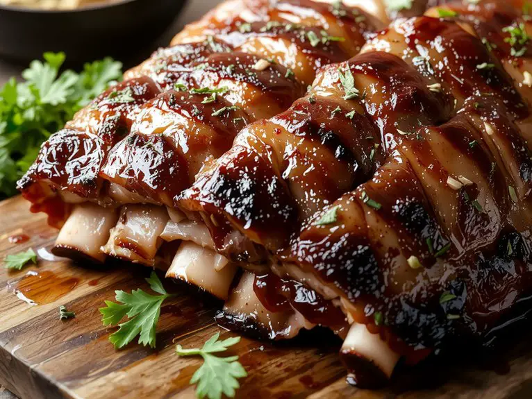 tender smoky barbecue ribs