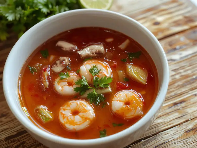 thai spicy soup recipe