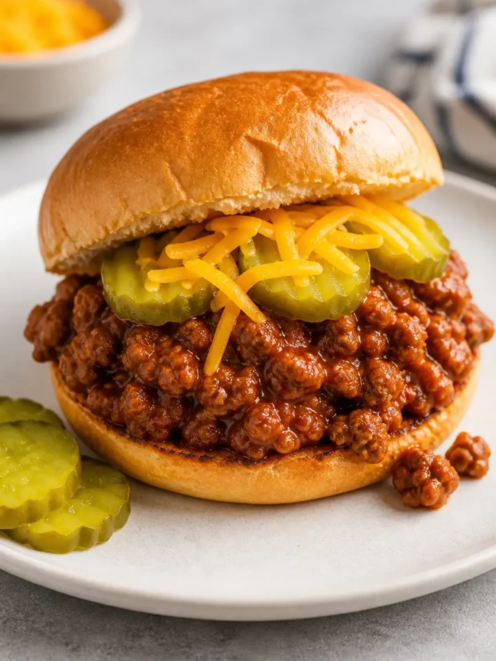 Classic Sloppy Joes Recipe for Easy Weeknight Dinners 1 Classic Sloppy Joes finished dish