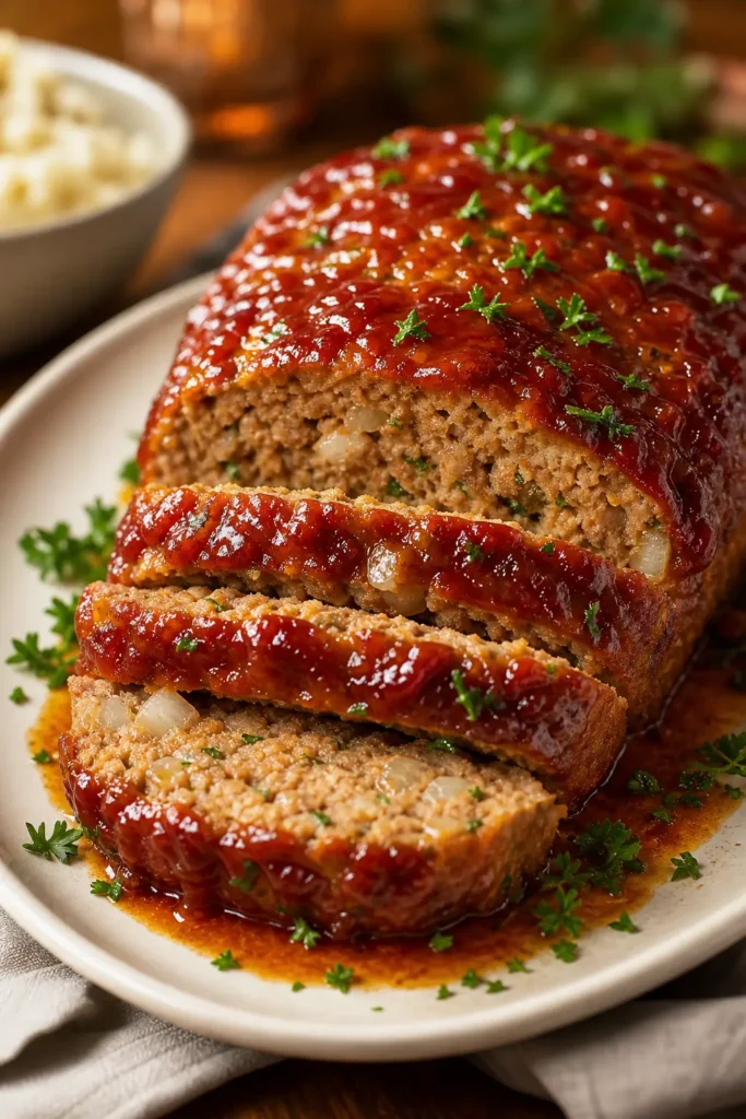 Turkey Meatloaf Recipe for a Cozy Family Dinner 3 Turkey Meatloaf finished dish