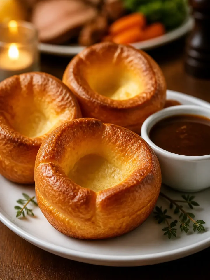 Yorkshire Pudding Recipe for Roast Dinner 1 Yorkshire Pudding finished dish
