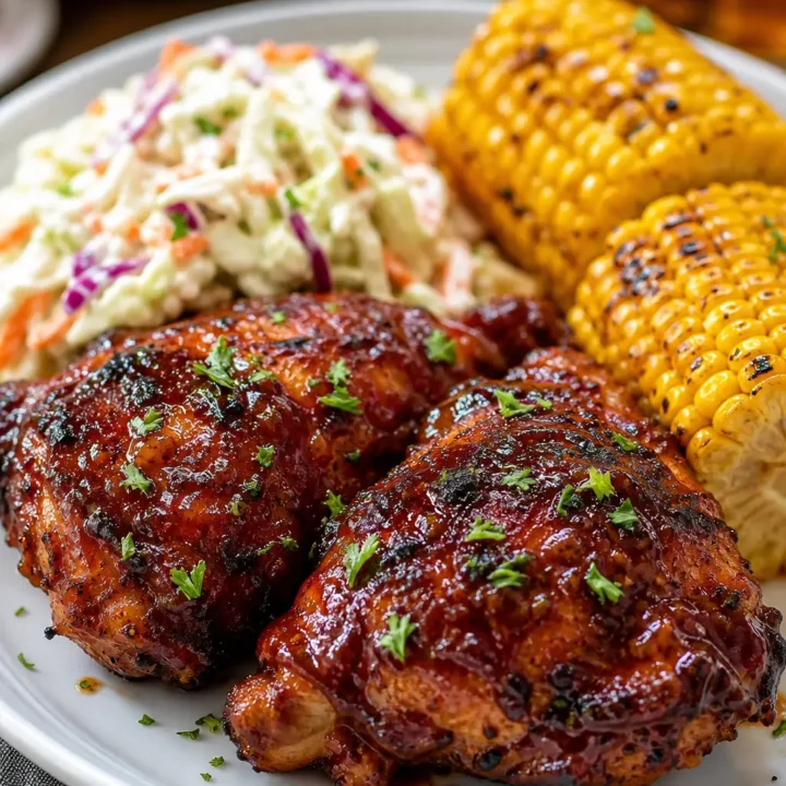 BBQ Chicken Recipe with Smoky-Sweet Glaze