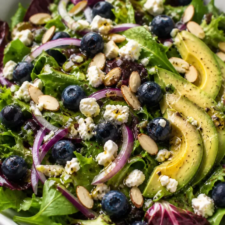 Blueberry Feta Salad Recipe | Fresh 15-Minute Salad