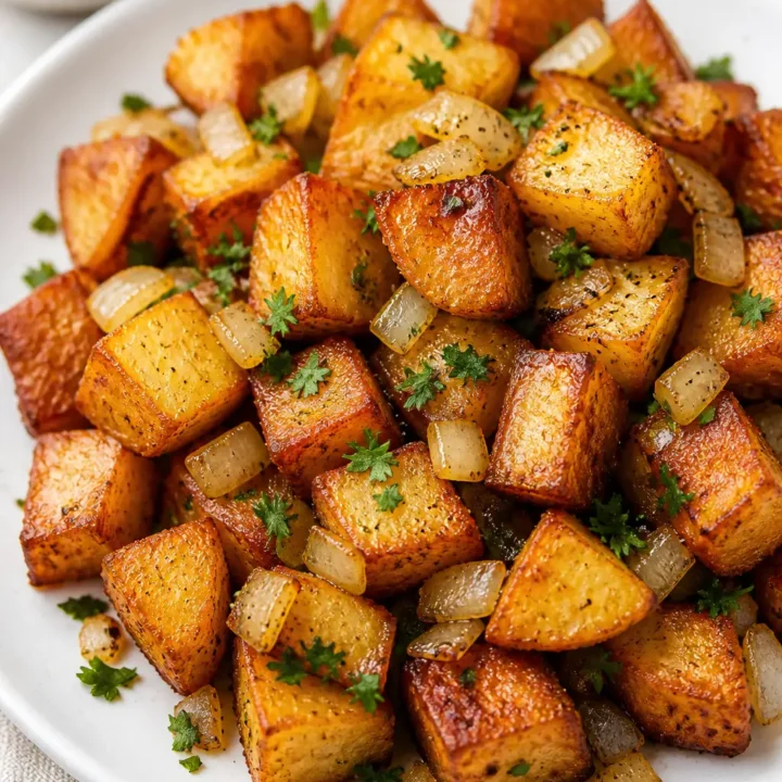 Breakfast Potatoes Recipe | Crispy Skillet Potatoes