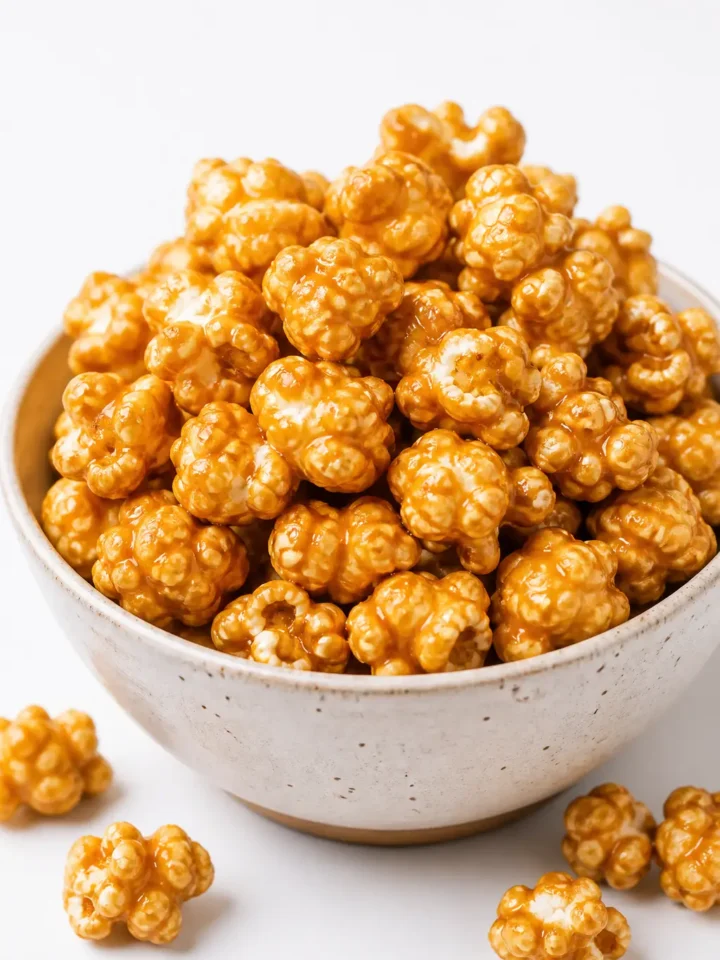 Caramel Popcorn Recipe for Sweet and Salty Snacking 1 Caramel Popcorn finished dish