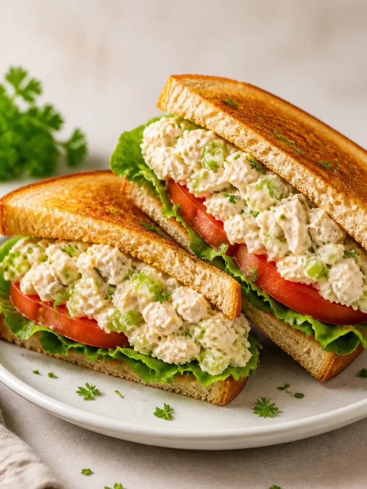 Chicken Salad Sandwich Recipe for Easy Lunches 1 Chicken Salad Sandwich finished dish
