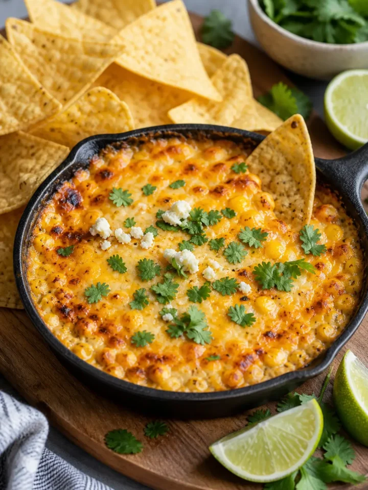 Creamy Corn Dip Recipe for Parties and Game Day 1 Corn Dip finished dish