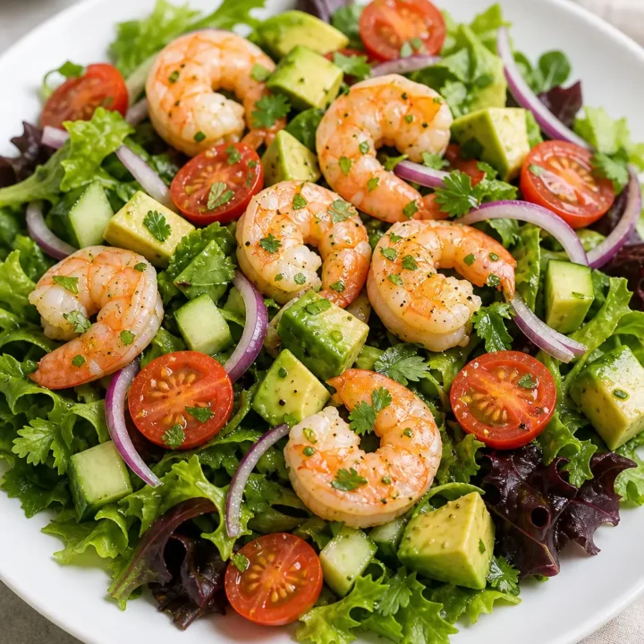 Shrimp Avocado Salad Recipe | Fresh & Quick