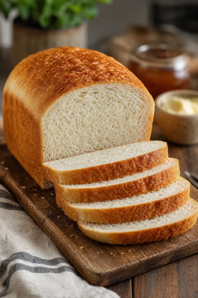 Sourdough Sandwich Bread Recipe for Soft Slices 3 Sourdough Sandwich Bread finished dish