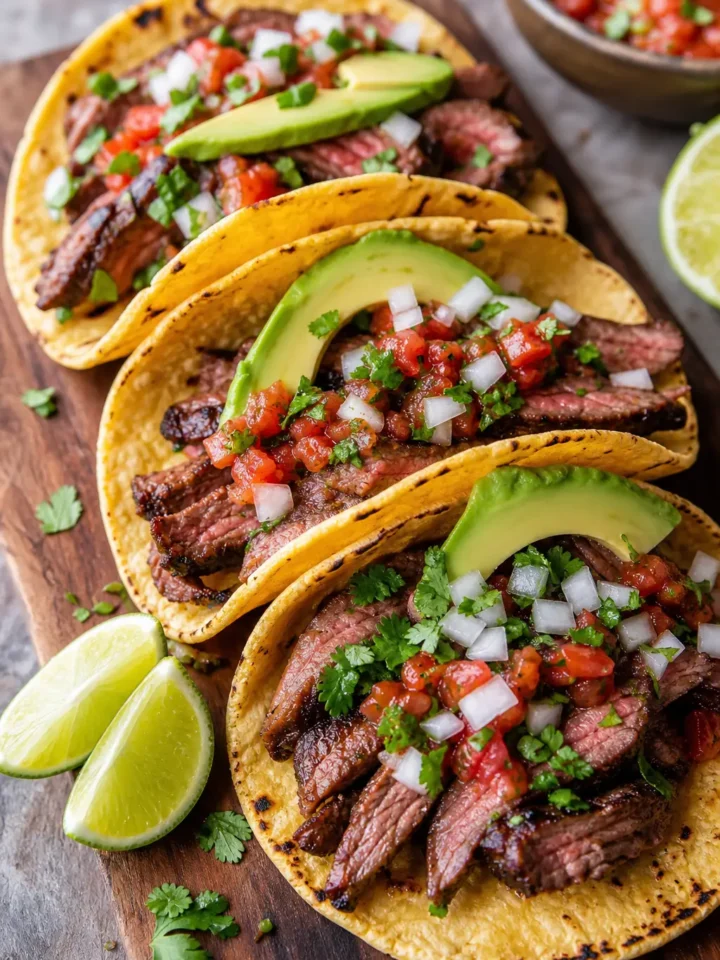 Steak Tacos Recipe: Easy, Juicy Weeknight Dinner 1 Steak Tacos finished dish