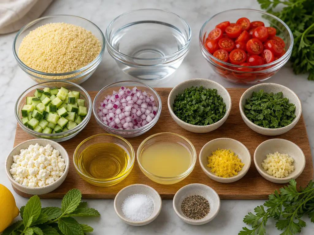 Cherry Tomato Couscous Salad Recipe 4 Cherry Tomato Couscous Salad ingredients